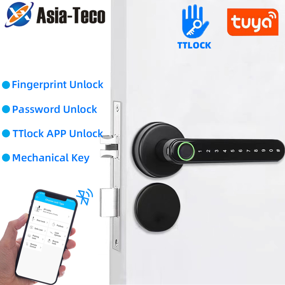 Smart Home Door Lock - TTLock Akıllı Bluetooth Parmak İzi Kilidi