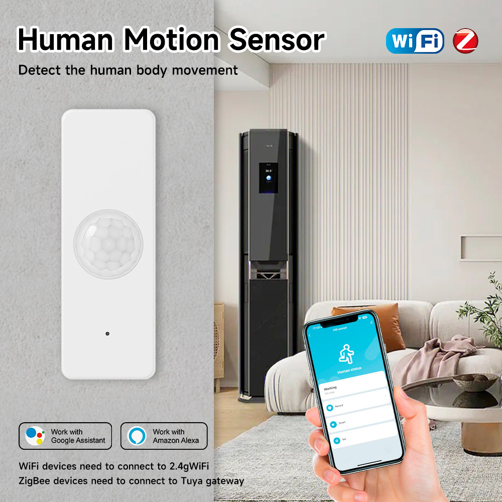 Smart Home Wiser - Tuya WiFi Zigbee PIR Hareket Sensörü