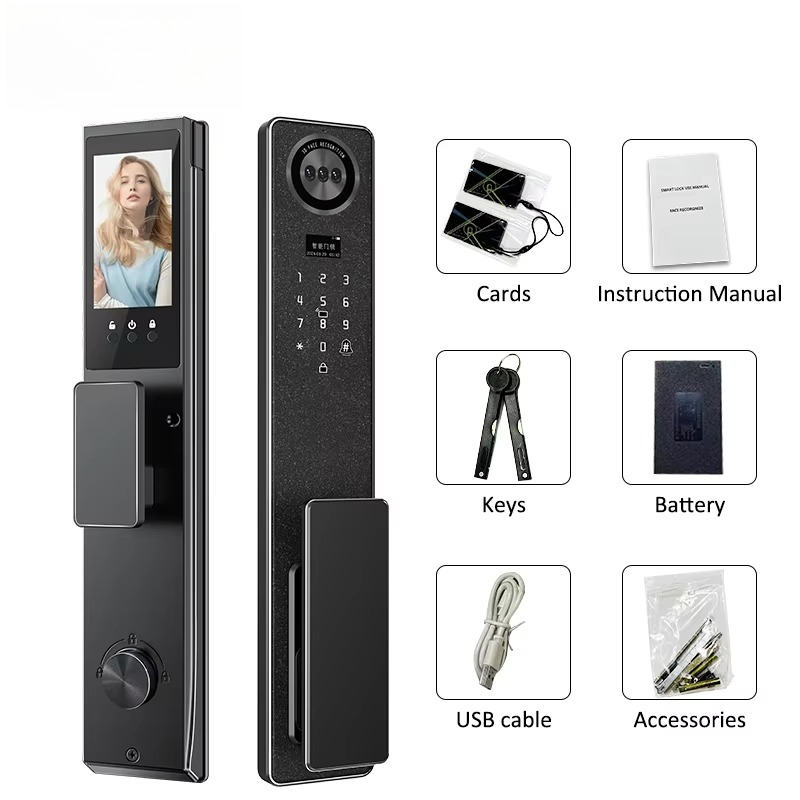 Tuya WiFi Akıllı Kapı Kilidi,  - Smart Home Door Lock incelemesi ve fiyatı