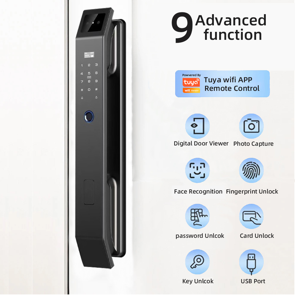 RAYKUBE DF14 Tuya WiFi 3D Yüz  - Smart Home Door Lock incelemesi ve fiyatı