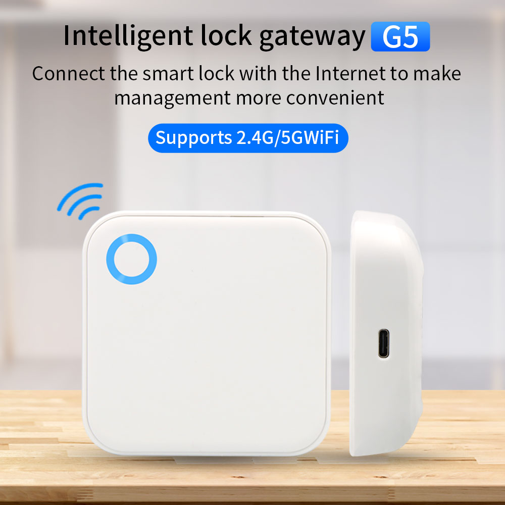 2.4G + 5G TTLOCK WIFI Ağ Geçid - Smart Home Door Lock incelemesi ve fiyatı
