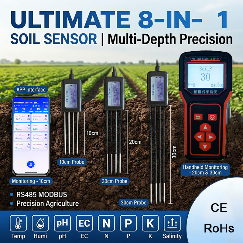 RS485 MODBUS 8'i 1 Arada Topra - Temperature Sensor incelemesi ve fiyatı