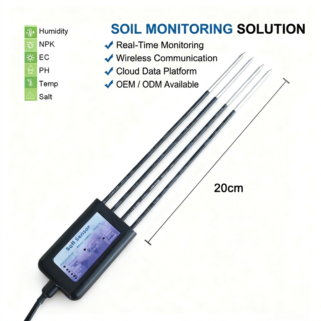 RS485 MODBUS 8'i 1 Arada Topra - Temperature Sensor incelemesi ve fiyatı