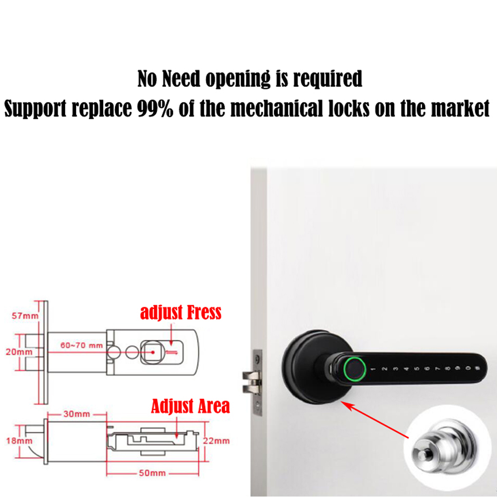 TTLock Akıllı Bluetooth Parmak - Smart Home Door Lock incelemesi ve fiyatı