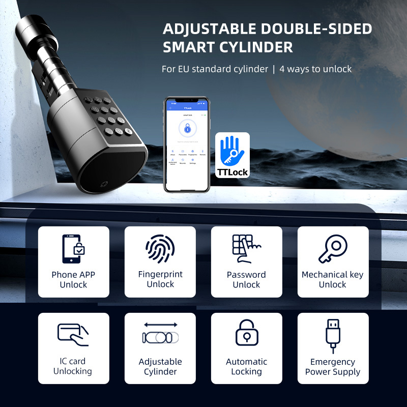 Akıllı Euro Silindirik Kapı Ki - Smart Home Door Lock incelemesi ve fiyatı
