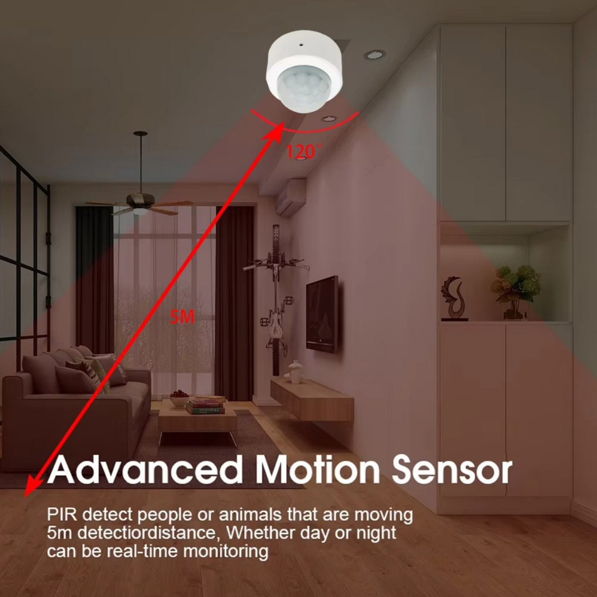 Zigbee3.0 Mini PIR İnsan Harek - Smart Home Wiser incelemesi ve fiyatı