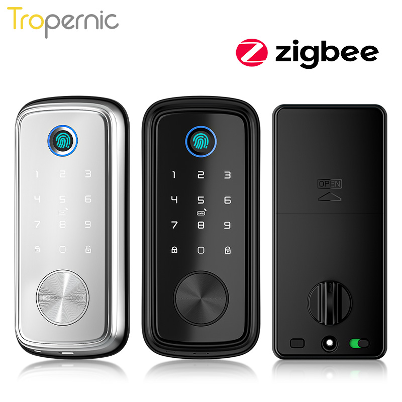 Tuya Zigbee kapı sürgü kilitle - Smart Home Door Lock incelemesi ve fiyatı